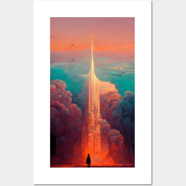 The path to open skies Wall Art by AmazinfArt